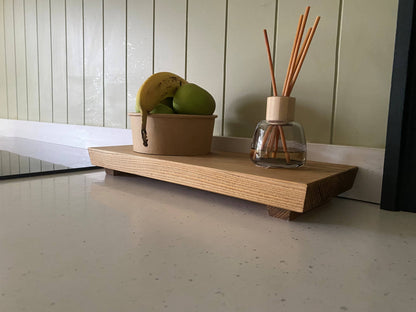 Rustic Farmhouse Wooden Countertop Tray