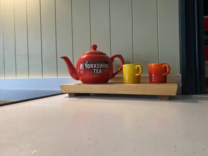 Rustic Farmhouse Wooden Countertop Tray
