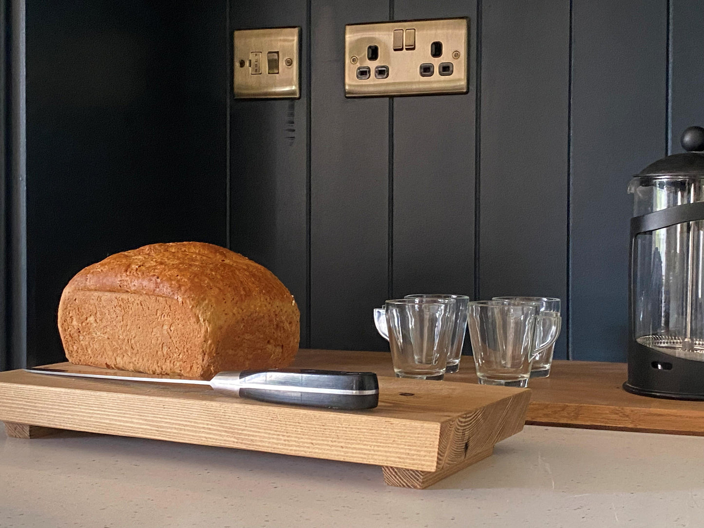 Rustic Farmhouse Wooden Countertop Tray