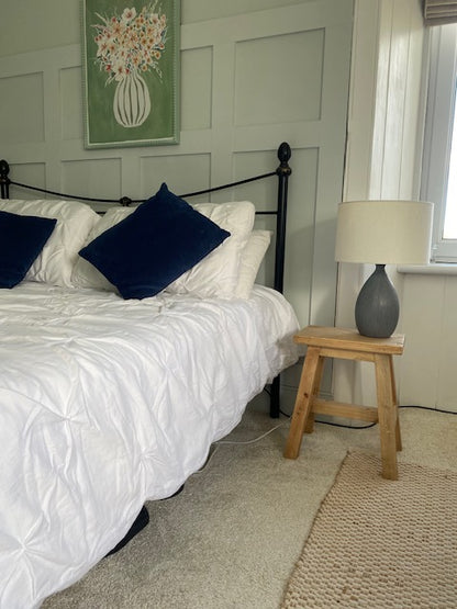 Farmhouse Rustic Wooden Stool - Side Table - Milking Stool